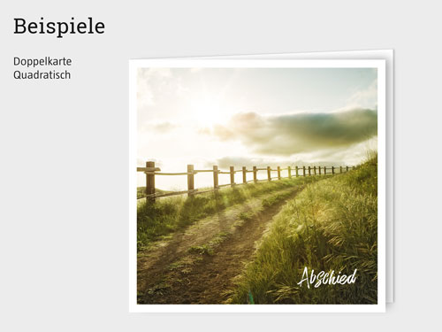 Muster von individuellen Karten Beispiele von Trauerkarten und Todesanzeigen