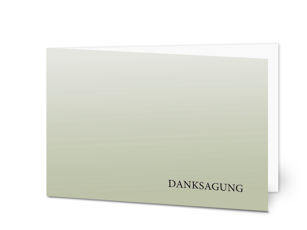 Darstellung einer vierseitigen Karte 4-seitig